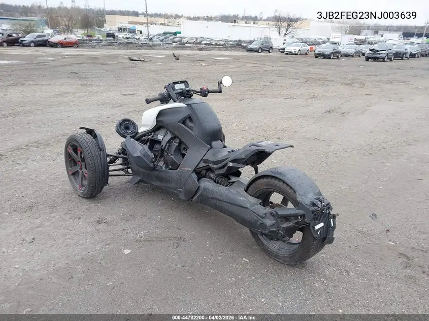 3JB2FEG23NJ003639 2022 Can-Am Ryker