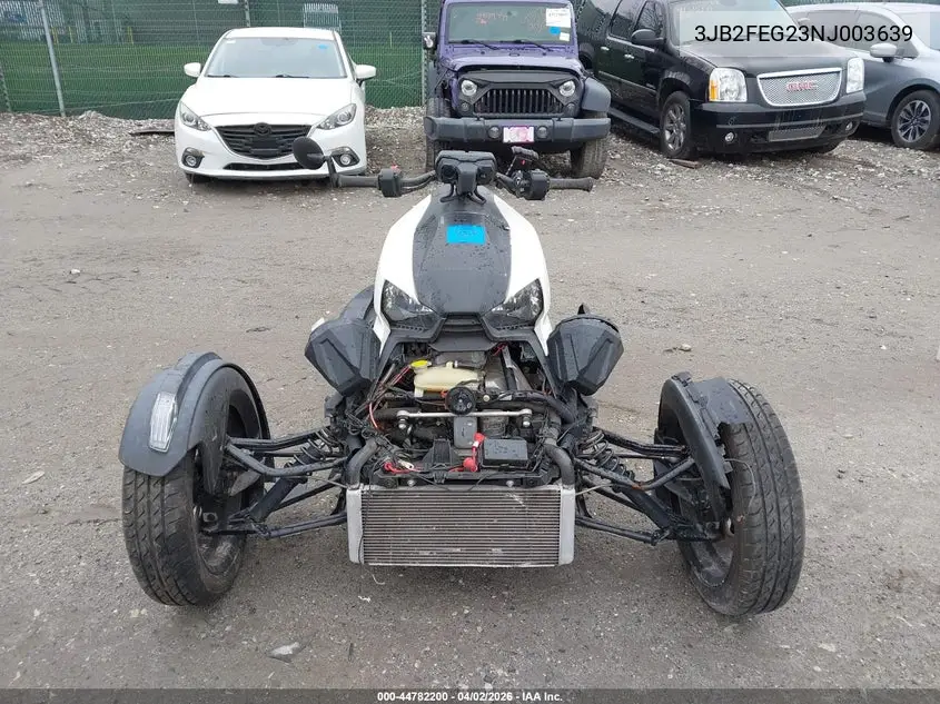 3JB2FEG23NJ003639 2022 Can-Am Ryker