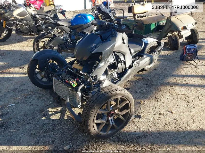 3JB2FEF47RJ000008 2024 Can-Am Ryker