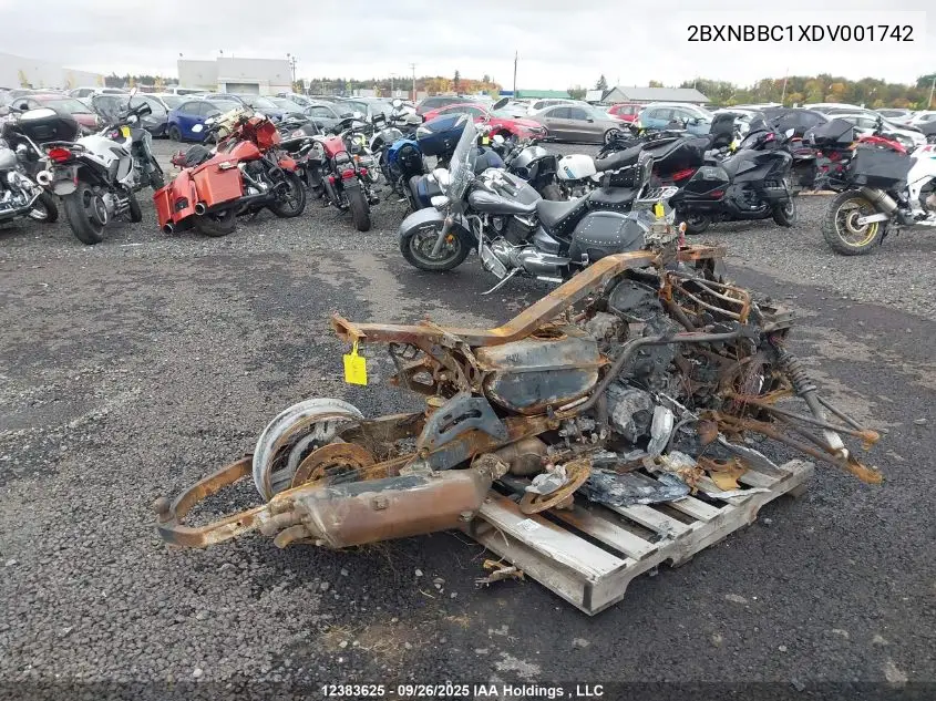 2BXNBBC1XDV001742 2013 Can-Am Spyder Roadster Rt/Rts/Rt Limited
