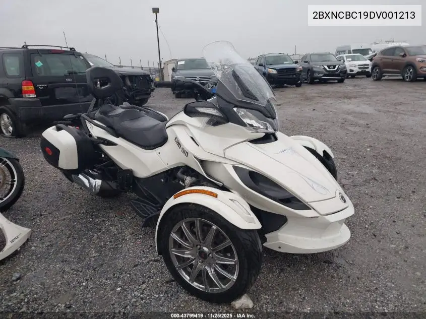 2BXNCBC19DV001213 2013 Can-Am Spyder Roadster St/Sts/St Limited