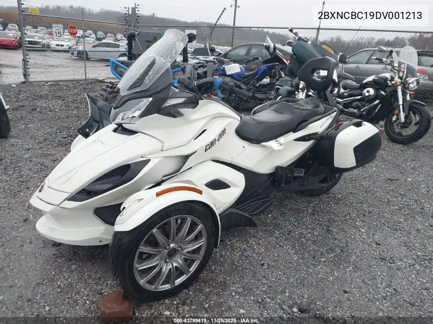 2BXNCBC19DV001213 2013 Can-Am Spyder Roadster St/Sts/St Limited