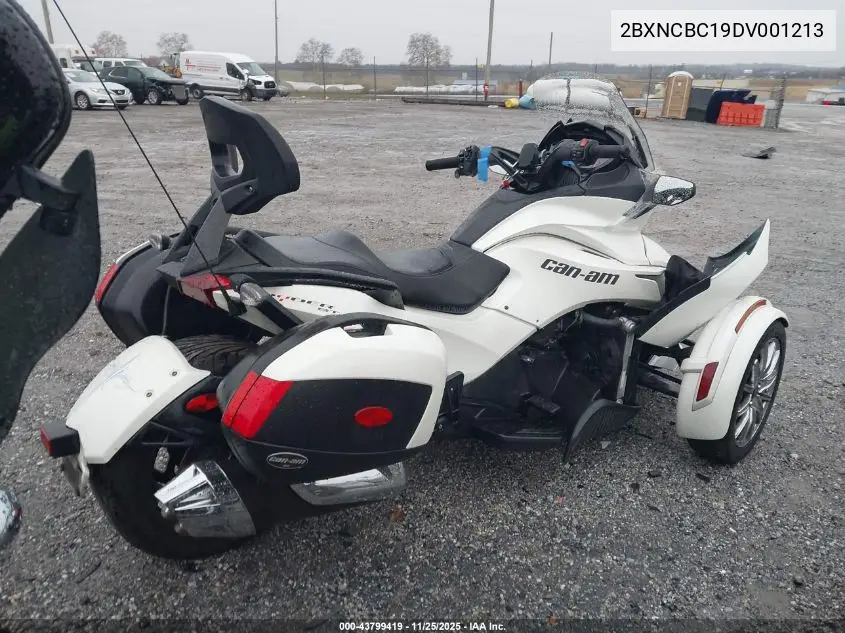 2BXNCBC19DV001213 2013 Can-Am Spyder Roadster St/Sts/St Limited