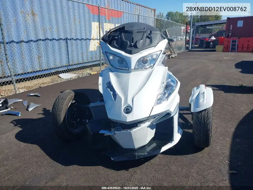 2BXNBDD12EV008762 2014 Can-Am Spyder Roadster Rt/Rts/Rt Limited