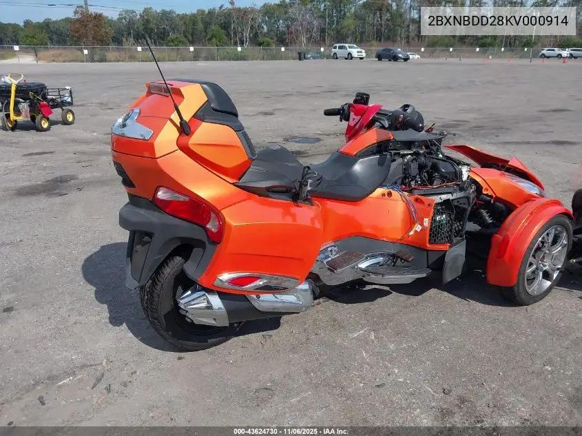 2BXNBDD28KV000914 2019 Can-Am Spyder Roadster Rt/Rt Limited