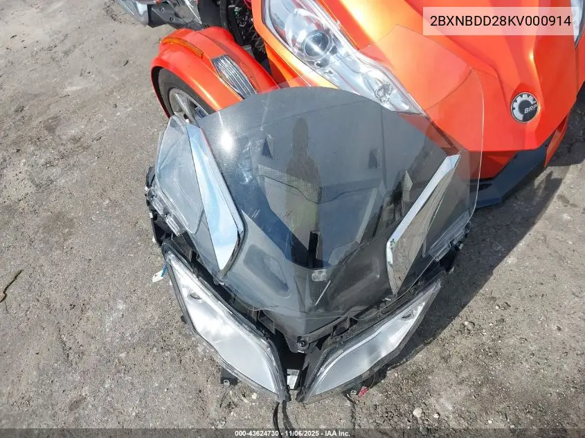 2BXNBDD28KV000914 2019 Can-Am Spyder Roadster Rt/Rt Limited