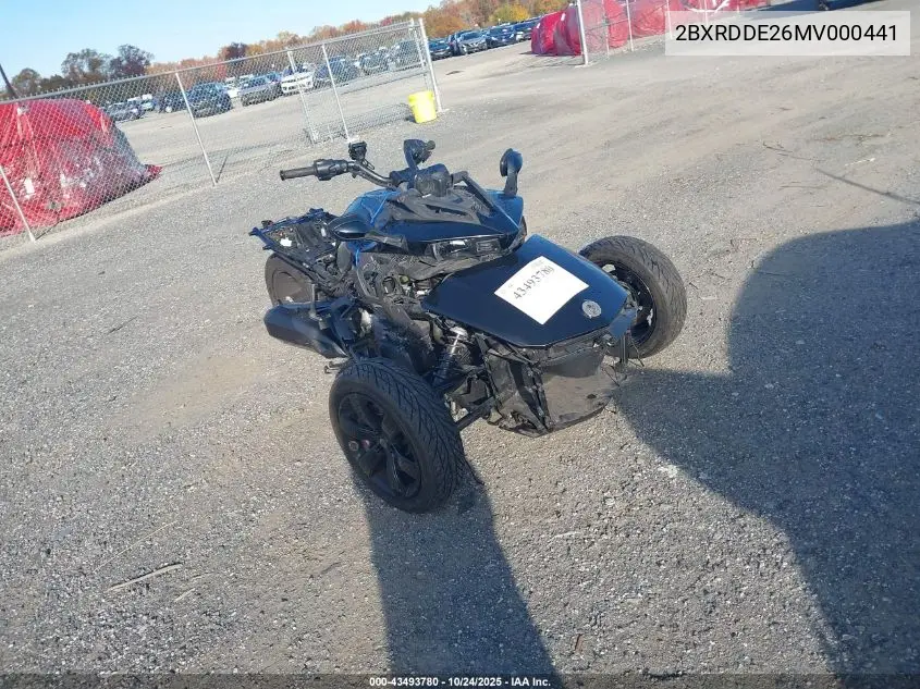 2BXRDDE26MV000441 2021 Can-Am Spyder Roadster F3