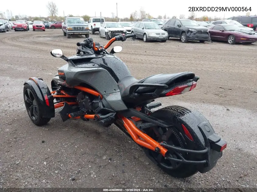 2BXRDDD29MV000564 2021 Can-Am Spyder Roadster F3-S/F3-S Special Series