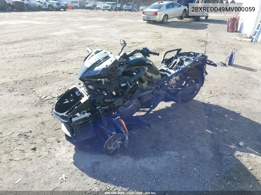 2BXREDD49MV000059 2021 Can-Am Spyder Roadster F3-T/F3 Limited