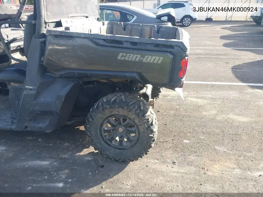3JBUKAN46MK000924 2021 Can-Am Defender Xt Hd8