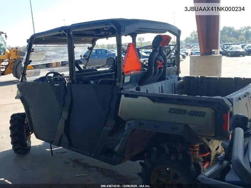 3JBUAAX41NK000234 2022 Can-Am Defender Max X Mr Hd10
