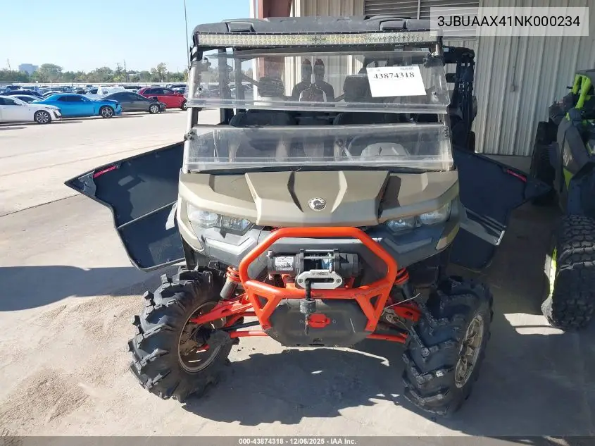 3JBUAAX41NK000234 2022 Can-Am Defender Max X Mr Hd10