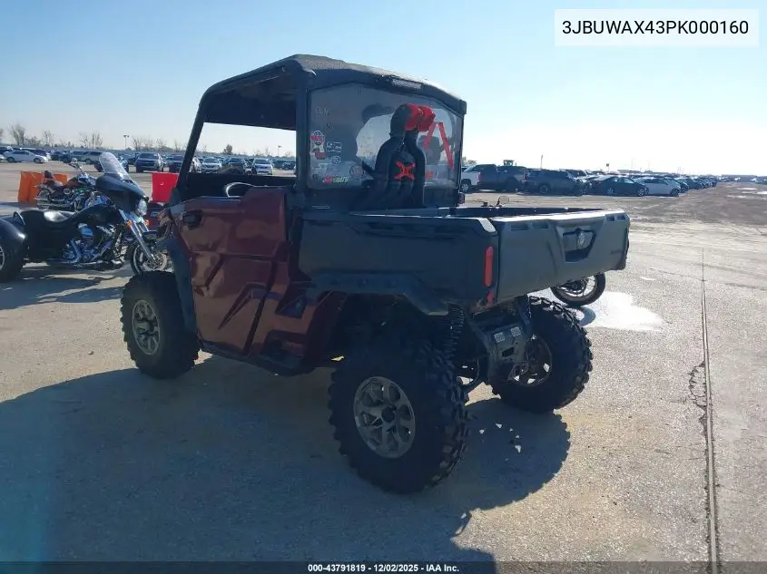 3JBUWAX43PK000160 2023 Can-Am Defender X Mr Hd10