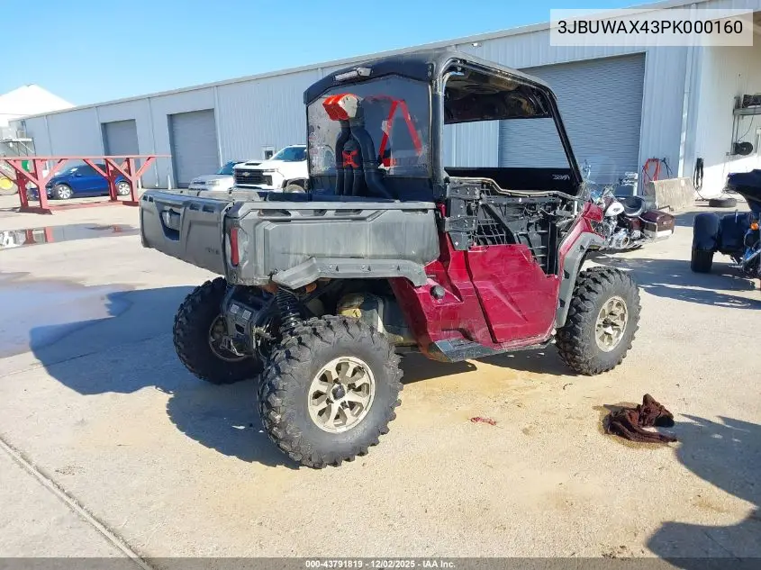 3JBUWAX43PK000160 2023 Can-Am Defender X Mr Hd10