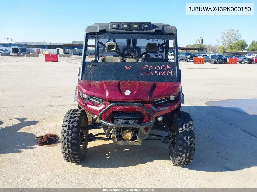 3JBUWAX43PK000160 2023 Can-Am Defender X Mr Hd10