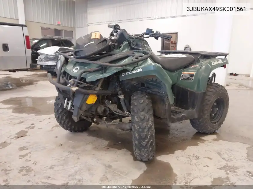 3JBUKAX49SK001561 2025 Can-Am Defender Xt Hd10