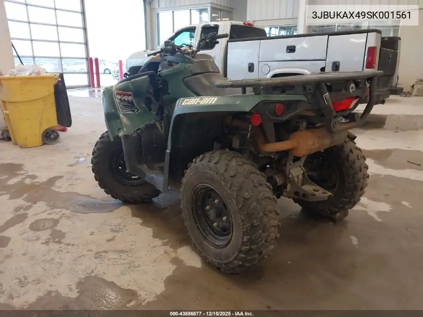 3JBUKAX49SK001561 2025 Can-Am Defender Xt Hd10