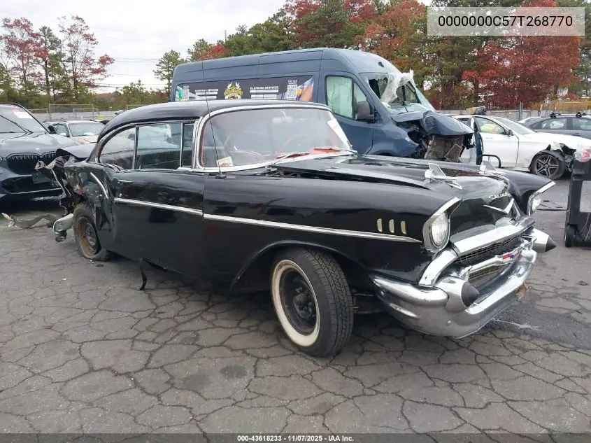 0000000C57T268770 1957 Chevrolet Belair