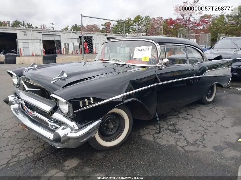 0000000C57T268770 1957 Chevrolet Belair