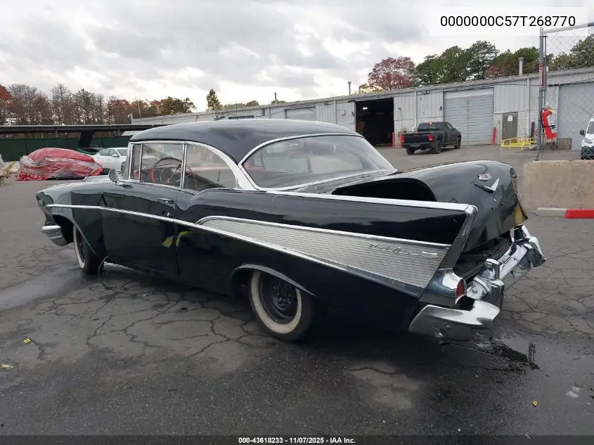 0000000C57T268770 1957 Chevrolet Belair