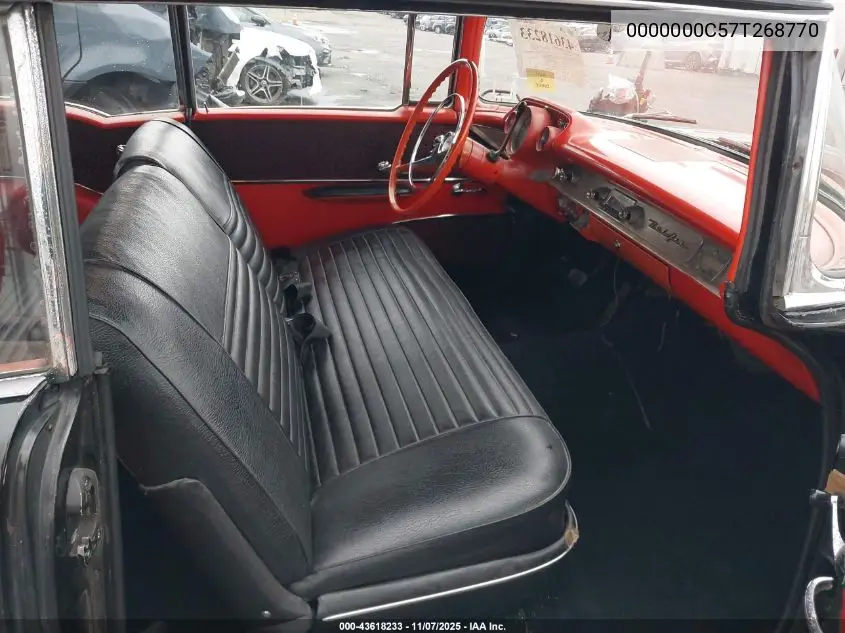 0000000C57T268770 1957 Chevrolet Belair