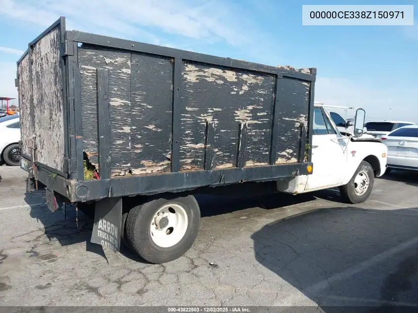 1968 Chevrolet C30 (Stake Bed Truck VIN: 00000CE338Z150971 Lot: 43822503
