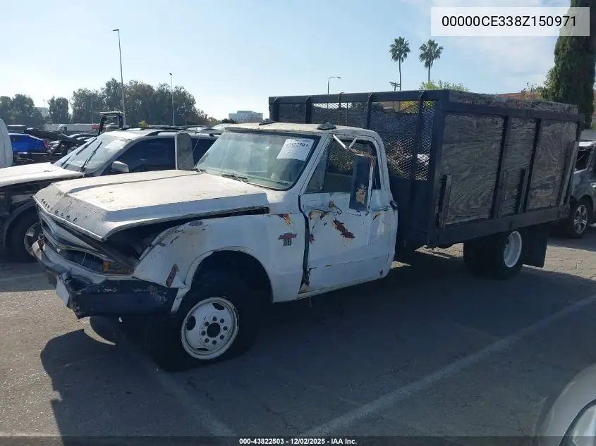 1968 Chevrolet C30 (Stake Bed Truck VIN: 00000CE338Z150971 Lot: 43822503