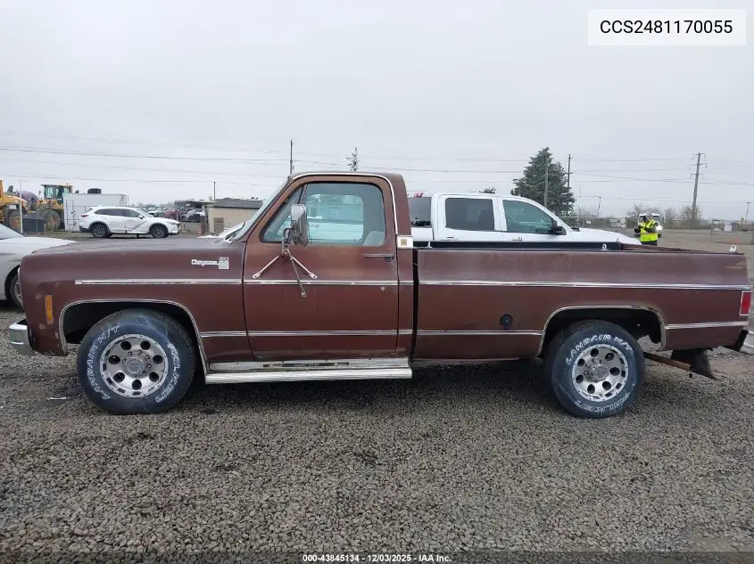 CCS2481170055 1978 Chevrolet C10/K10