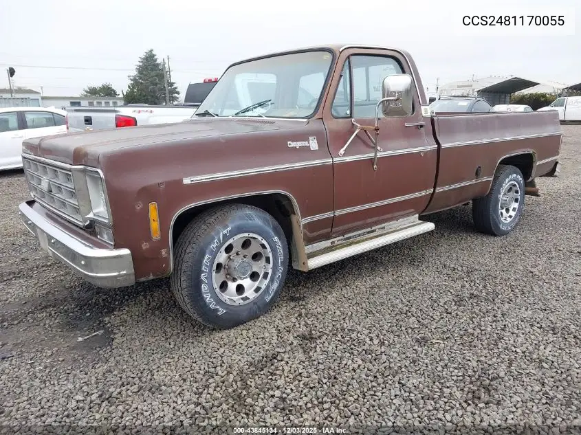 CCS2481170055 1978 Chevrolet C10/K10