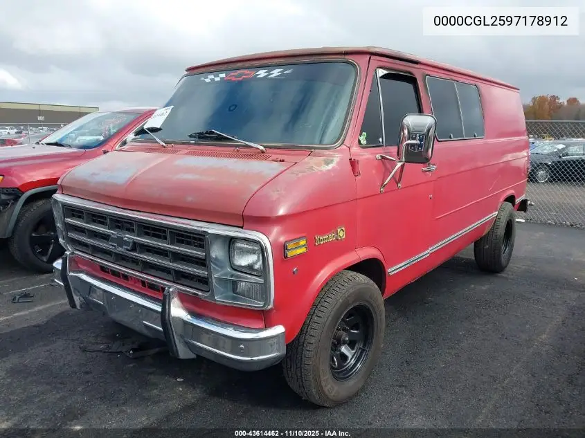 0000CGL2597178912 1979 Chevrolet G10 Chevyvan
