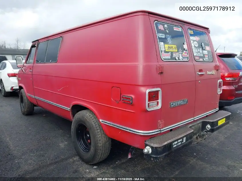 0000CGL2597178912 1979 Chevrolet G10 Chevyvan