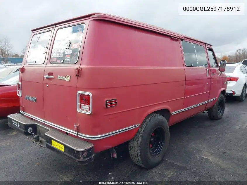 0000CGL2597178912 1979 Chevrolet G10 Chevyvan