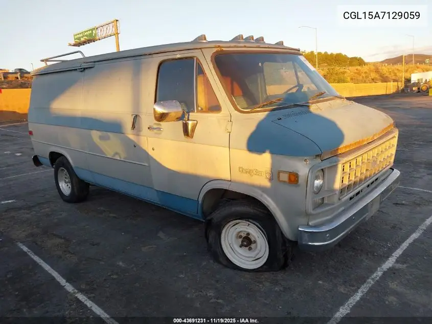 CGL15A7129059 1980 Chevrolet G10 Van