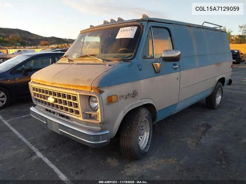 CGL15A7129059 1980 Chevrolet G10 Van