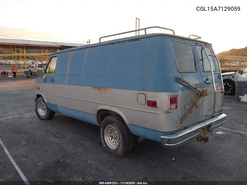 CGL15A7129059 1980 Chevrolet G10 Van