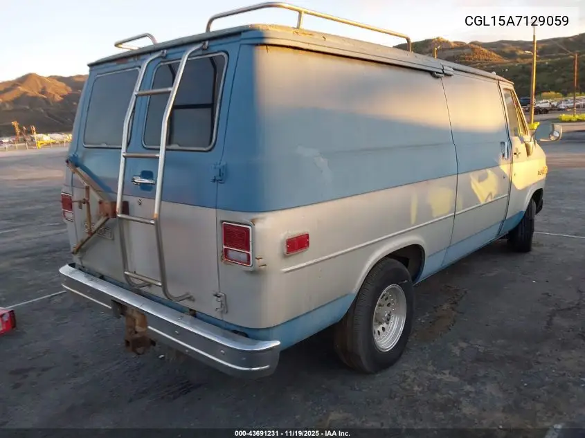 CGL15A7129059 1980 Chevrolet G10 Van