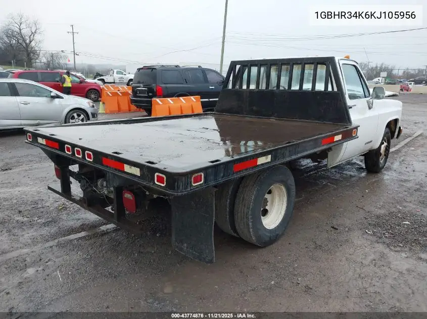 1GBHR34K6KJ105956 1989 Chevrolet R3500