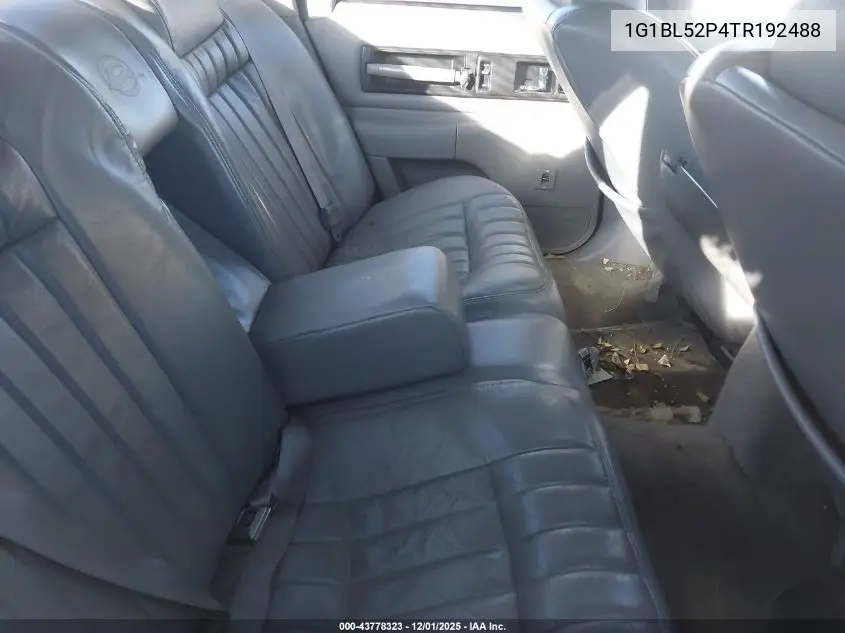 1996 Chevrolet Caprice / Impala Classic Ss VIN: 1G1BL52P4TR192488 Lot: 43778323