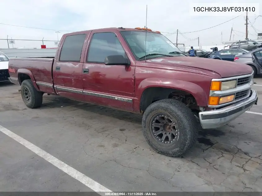 1GCHK33J8VF031410 1997 Chevrolet K3500 Hd Fleetside