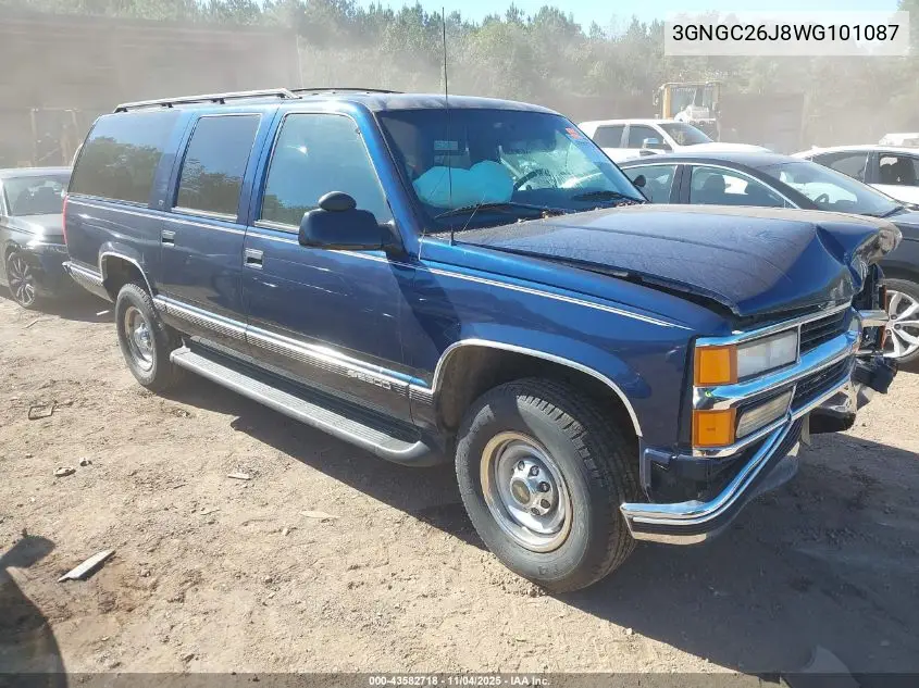 3GNGC26J8WG101087 1998 Chevrolet Suburban 2500