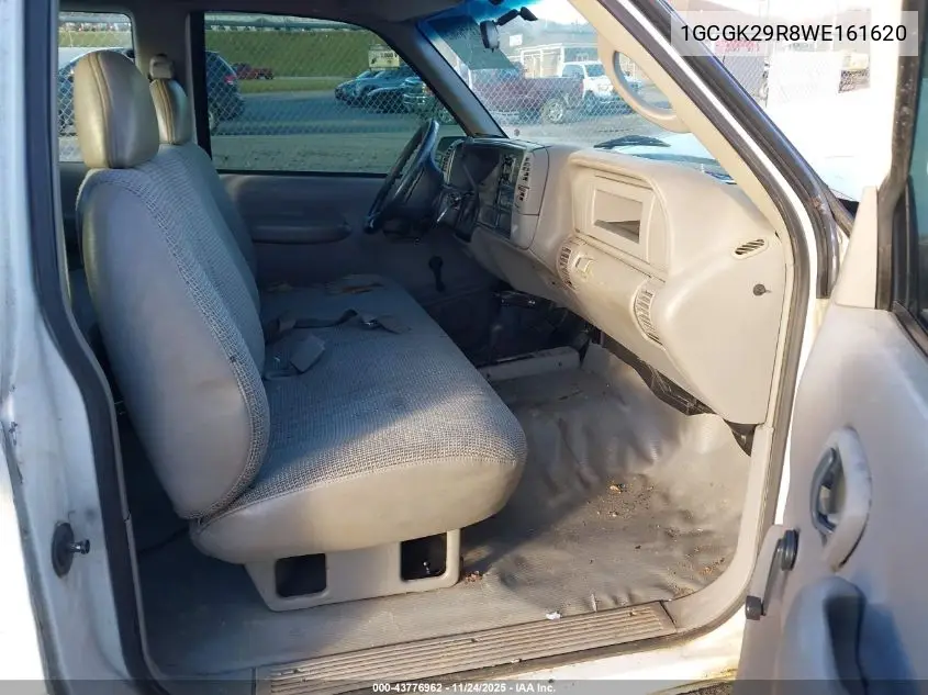 1GCGK29R8WE161620 1998 Chevrolet K2500 Fleetside