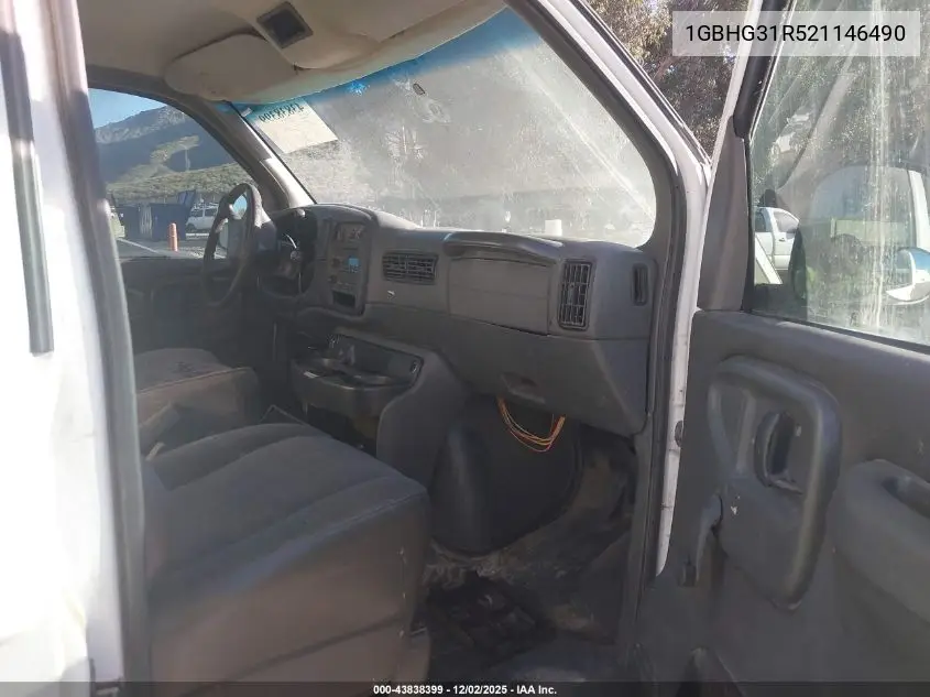 2002 Chevrolet Express Comm Cutaway VIN: 1GBHG31R521146490 Lot: 43838399