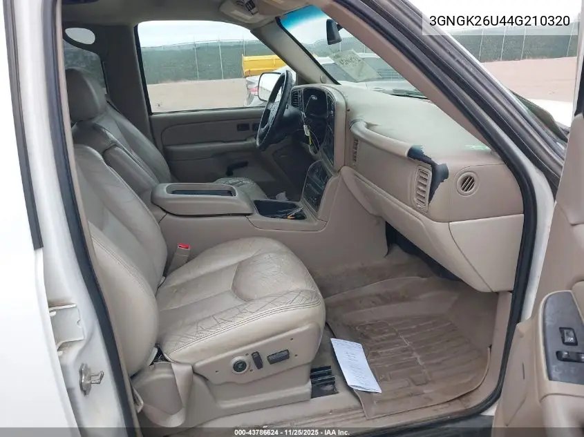 3GNGK26U44G210320 2004 Chevrolet Suburban 2500 Lt