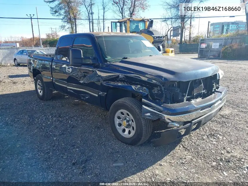 1GLEK19B46Z168660 2006 Chevrolet Silverado 1500 2Wd