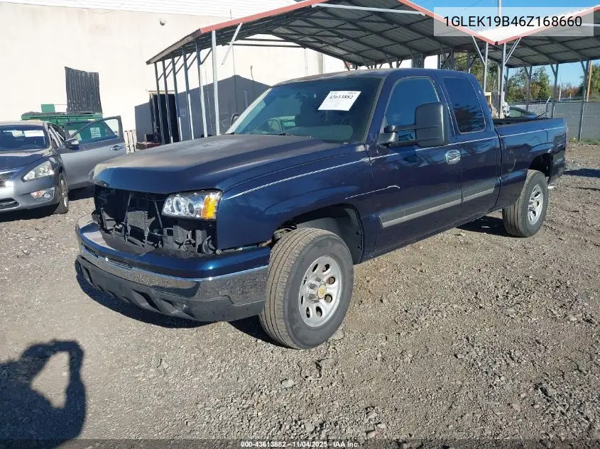 1GLEK19B46Z168660 2006 Chevrolet Silverado 1500 2Wd
