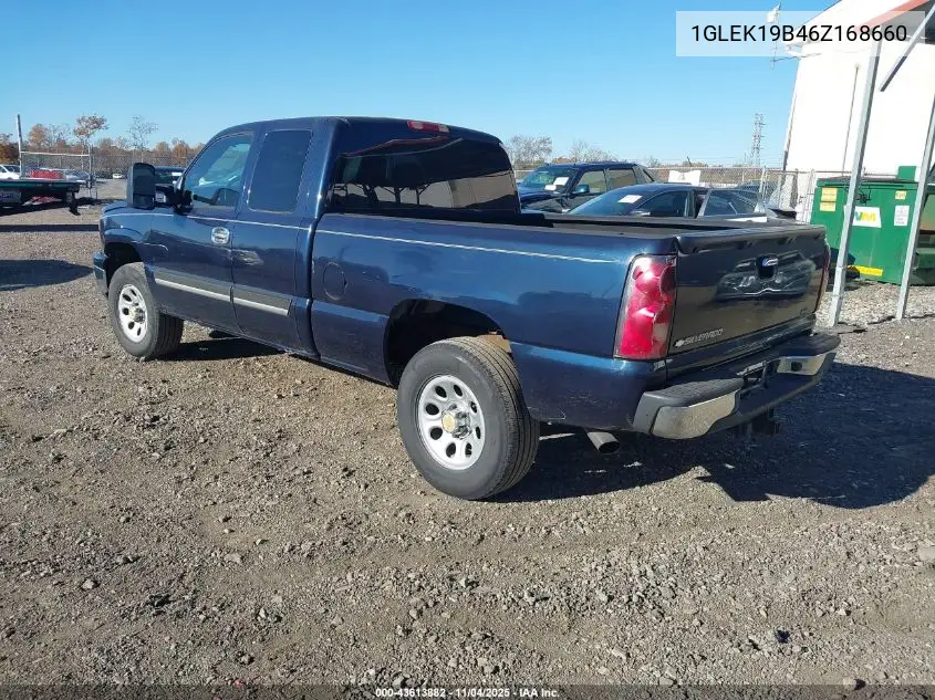 1GLEK19B46Z168660 2006 Chevrolet Silverado 1500 2Wd