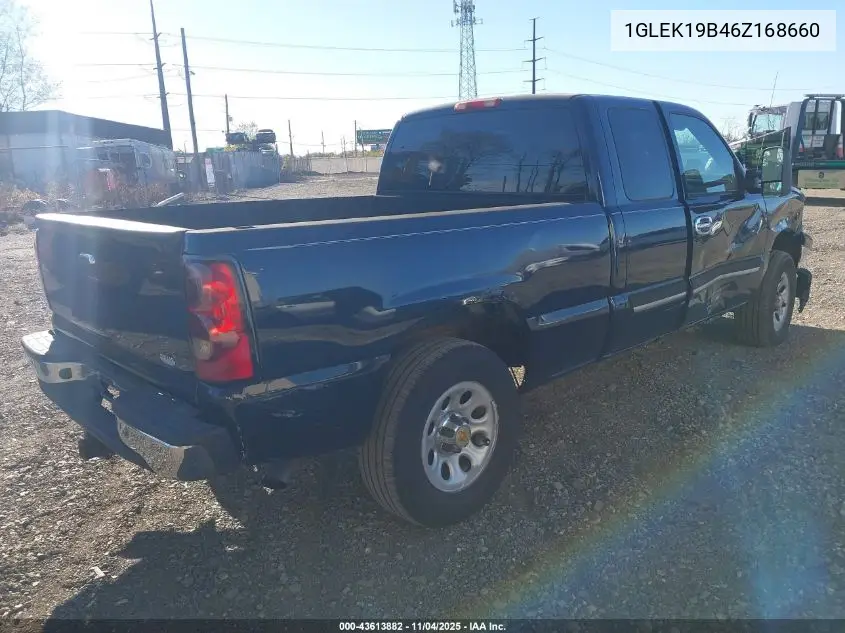 1GLEK19B46Z168660 2006 Chevrolet Silverado 1500 2Wd