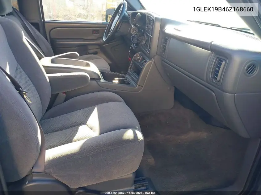 1GLEK19B46Z168660 2006 Chevrolet Silverado 1500 2Wd
