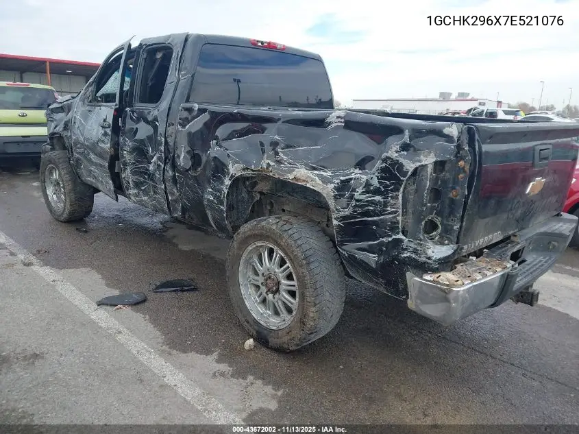 1GCHK296X7E521076 2007 Chevrolet Silverado 2500Hd Lt1