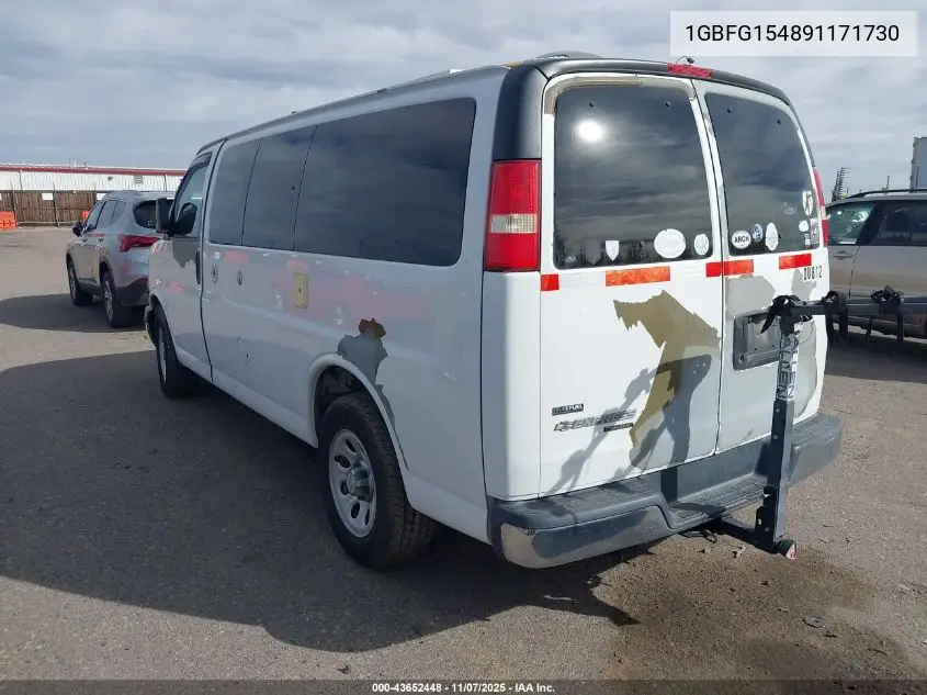 1GBFG154891171730 2009 Chevrolet Express 1500 Ls